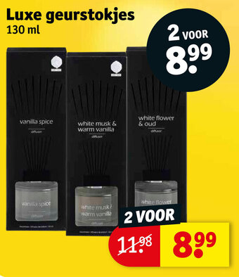 Kruidvat Luxe geurstokjes 130ml aanbieding