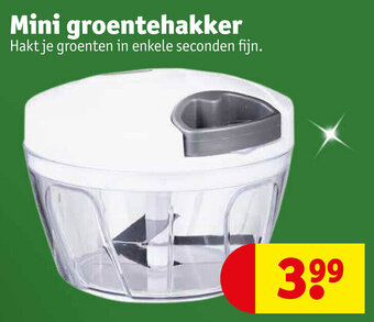 Kruidvat Mini groentehakker aanbieding