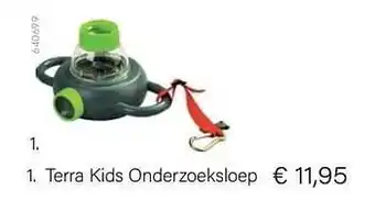 Multi bazar Terra kids onderzoeksloep aanbieding