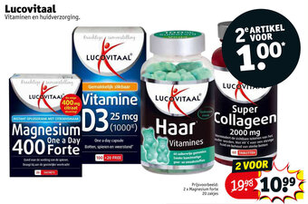 Kruidvat Lucovitaal Vitaminen en huidverzorging aanbieding