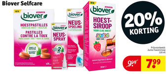 Kruidvat Biover Selfcare aanbieding