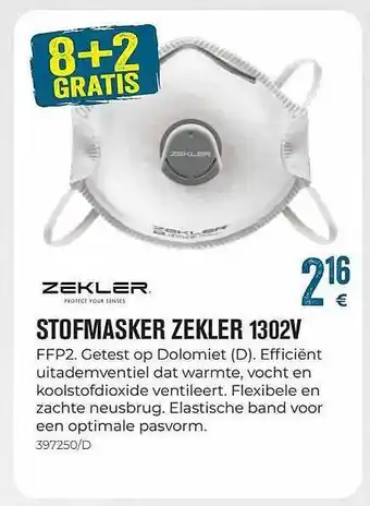 Stofmasker zekler 1302v