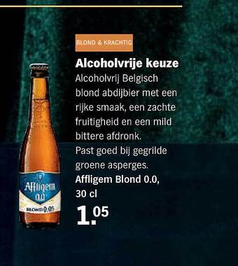 Albert Heijn Affligem blond 0.0 aanbieding