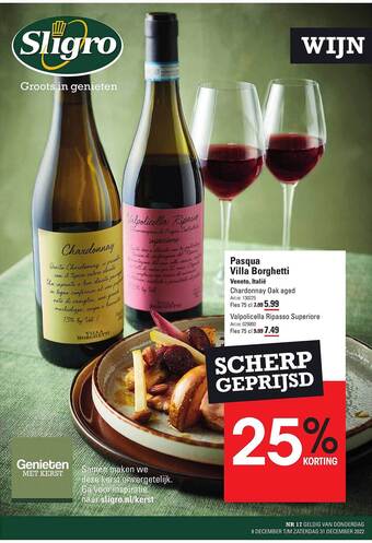 Sligro Pasqua villa borghetti aanbieding
