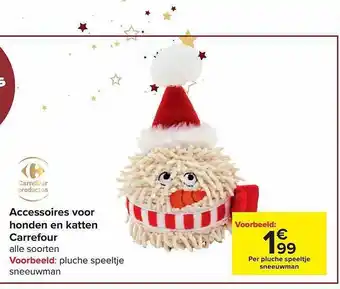 Carrefour Market Accessoires voor honden en katten aanbieding