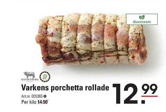Sligro Varkens porchetta rollade aanbieding
