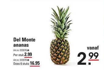 Del monte ananas