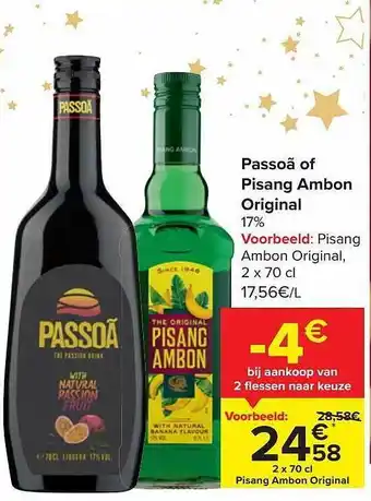 Passoã of pisang ambon original