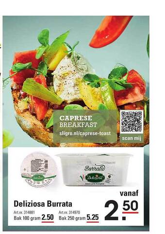 Deliziosa burrata