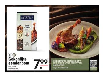Gekonfijte eendenbout