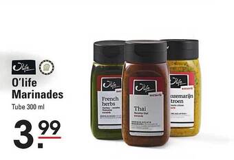 O'life marinades