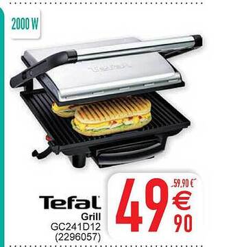 Cora Tefal grill aanbieding