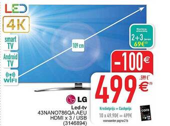 Cora Lg ledtv aanbieding