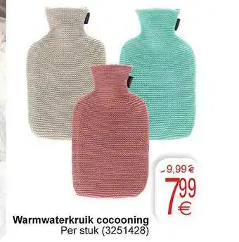 Warmwaterkruik cocooning