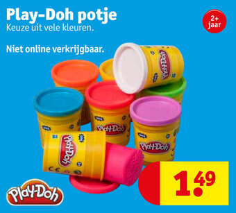 Kruidvat Play-Doh potje aanbieding