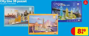 Kruidvat City line 3D puzzel aanbieding