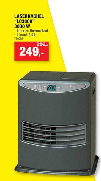 Hubo Laserkachel aanbieding