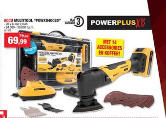 Hubo Accu multitool aanbieding