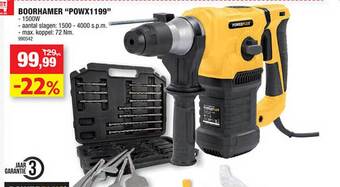 Hubo Boorhamer aanbieding