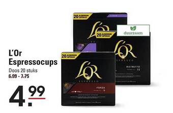 L'or espressocups