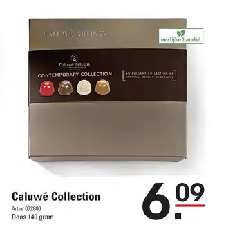 Sligro Caluwé collection aanbieding
