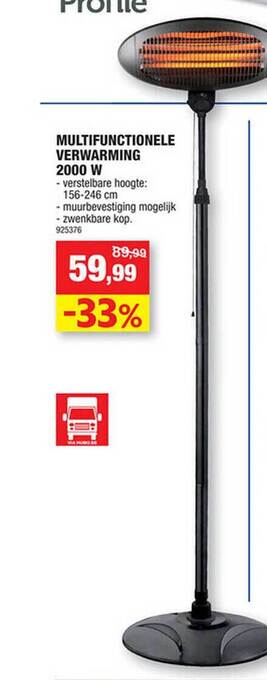 Hubo Multifunctionele verwarming aanbieding