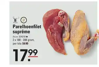 Parelhoenfilet suprême