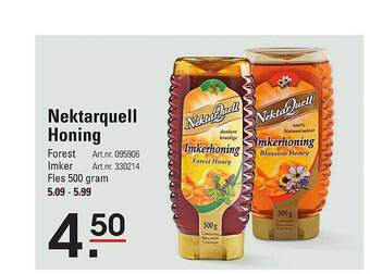Sligro Nektarquell honing aanbieding