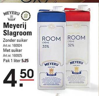 Meyerij slagroom