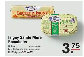 Sligro Isigny sainte mère roomboter aanbieding