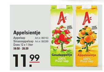 Sligro Appelsientje aanbieding