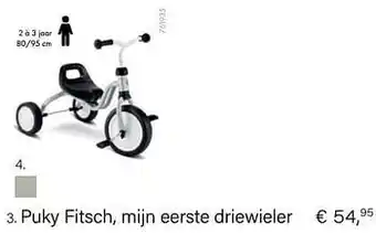 Multi bazar Puky fitsch mijn eerste driewieler aanbieding