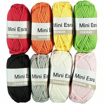 Zeeman Mini Esra katoen breigaren aanbieding