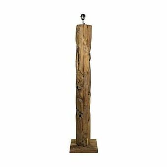 Leen Bakker HSM Collection vloerlamp Idas rond - naturelkleur - 145x30x30 cm - Leen Bakker aanbieding
