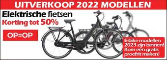 iTEK Elektrische fietsen aanbieding