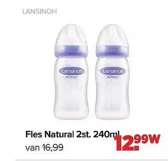 Baby-Dump Fles natural aanbieding