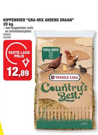 Hubo Kippenvoer gramix ardens graan aanbieding