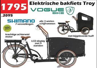 iTEK Elektrische bakfiets troy aanbieding