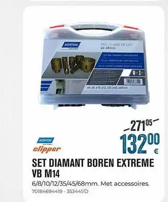 Set diamant boren extreme