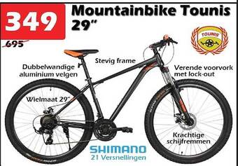 iTEK Mountainbike tounis 29 aanbieding