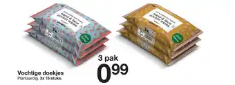 Zeeman Vochtige doekjes aanbieding