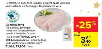 Carrefour Market Gekuiste tong aanbieding