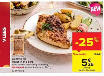 Carrefour Market Gamma kip roast in the bag aanbieding