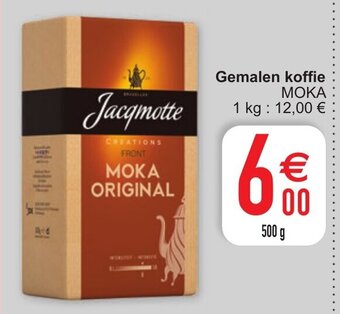 Cora Gemalen koffie aanbieding