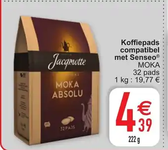 Cora Koffiepads compatibel met Senseo aanbieding