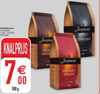 Cora Koffiebonen aanbieding