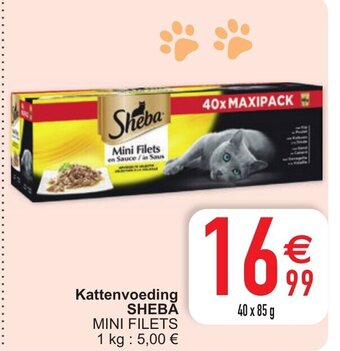 Cora Sheba Kattenvoeding aanbieding