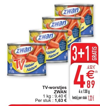 Zwan TV-worstjes