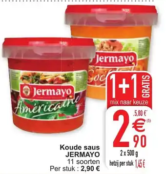 Cora Jermayo Koude saus aanbieding