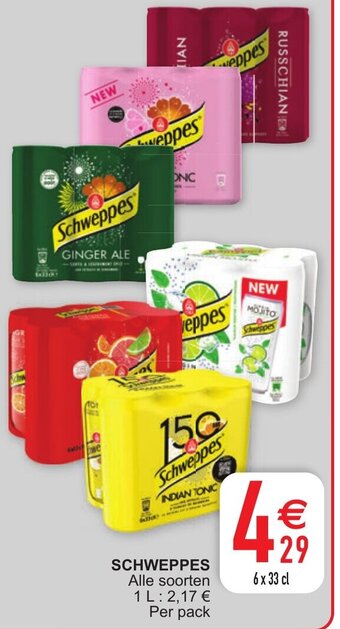 Cora Schweppes aanbieding